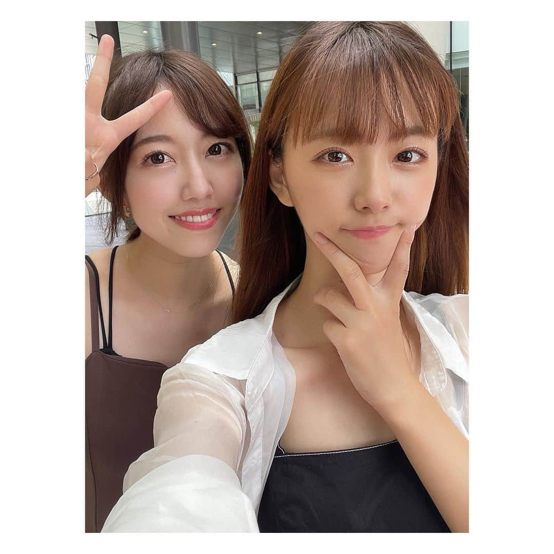 森田彩花さんのインスタグラム写真 - (森田彩花Instagram)「久しぶりのおめぐぅ👯‍♂️♡ ． 皆お久しぶり #めぐてぃん👯‍♂️ やっと会えたんだぁ何年ぶりやろ🥹 ． 変わらずで、時間足りんくらい 一生喋れる🥹笑笑 現役時ずっと一緒にいた相棒🥹 #めぐてぃん 推しいたかな？🥹笑 ． #めぐてぃん #同期 #4期生 #らぶ  #まだ写真あるよ🫣」7月18日 16時01分 - ayaka_morita0529