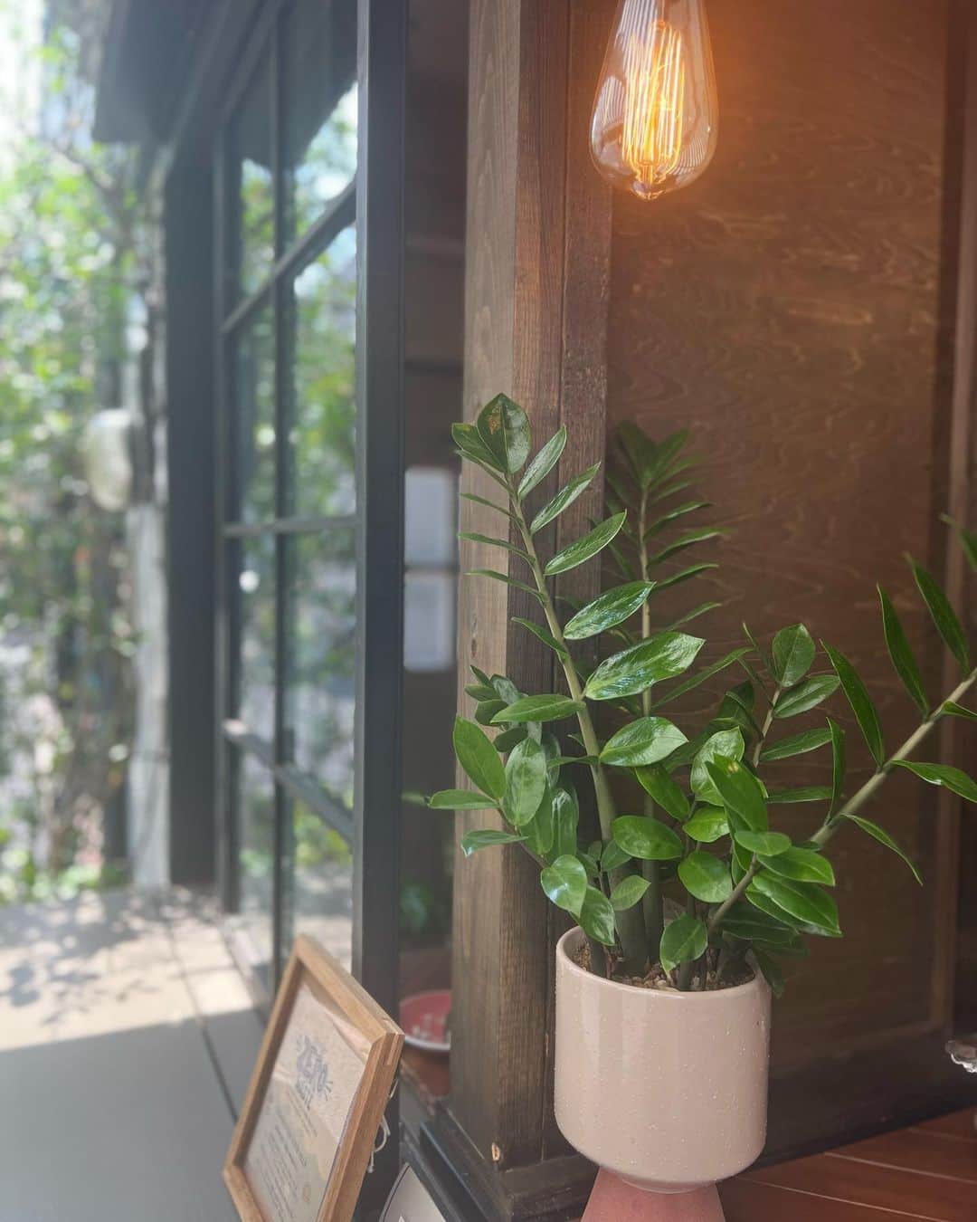 美香さんのインスタグラム写真 - (美香Instagram)「いつも立ち寄るコーヒーshopにて ☕️🍀  #酷暑🌈」7月18日 16時13分 - mikaofficial99