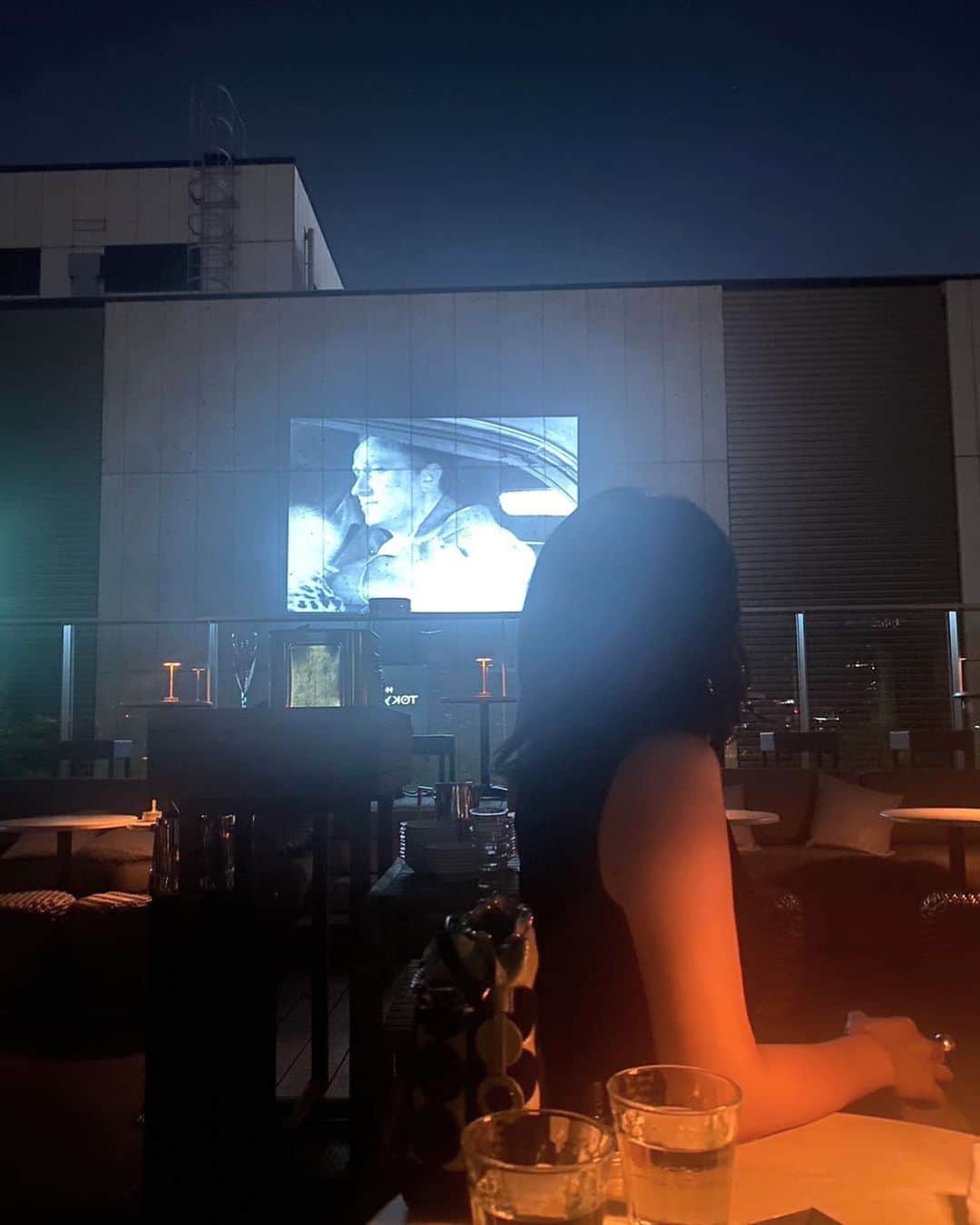 風間ゆみえのインスタグラム：「CINEMAな夜  photo by @sayumi7」