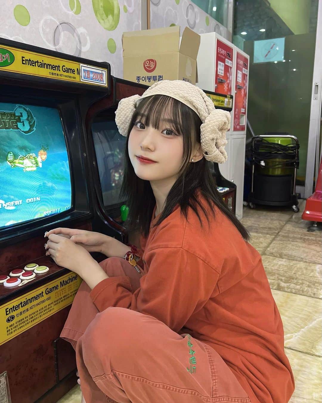 じゅんなのインスタグラム：「ひつじー！🐏⸒⸒ 韓国のサウナ行ってきた♨️♨️   #찜질방」