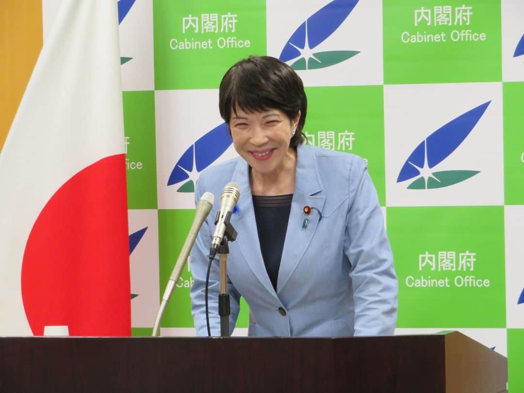 高市早苗のインスタグラム：「7月18日 記者会見」
