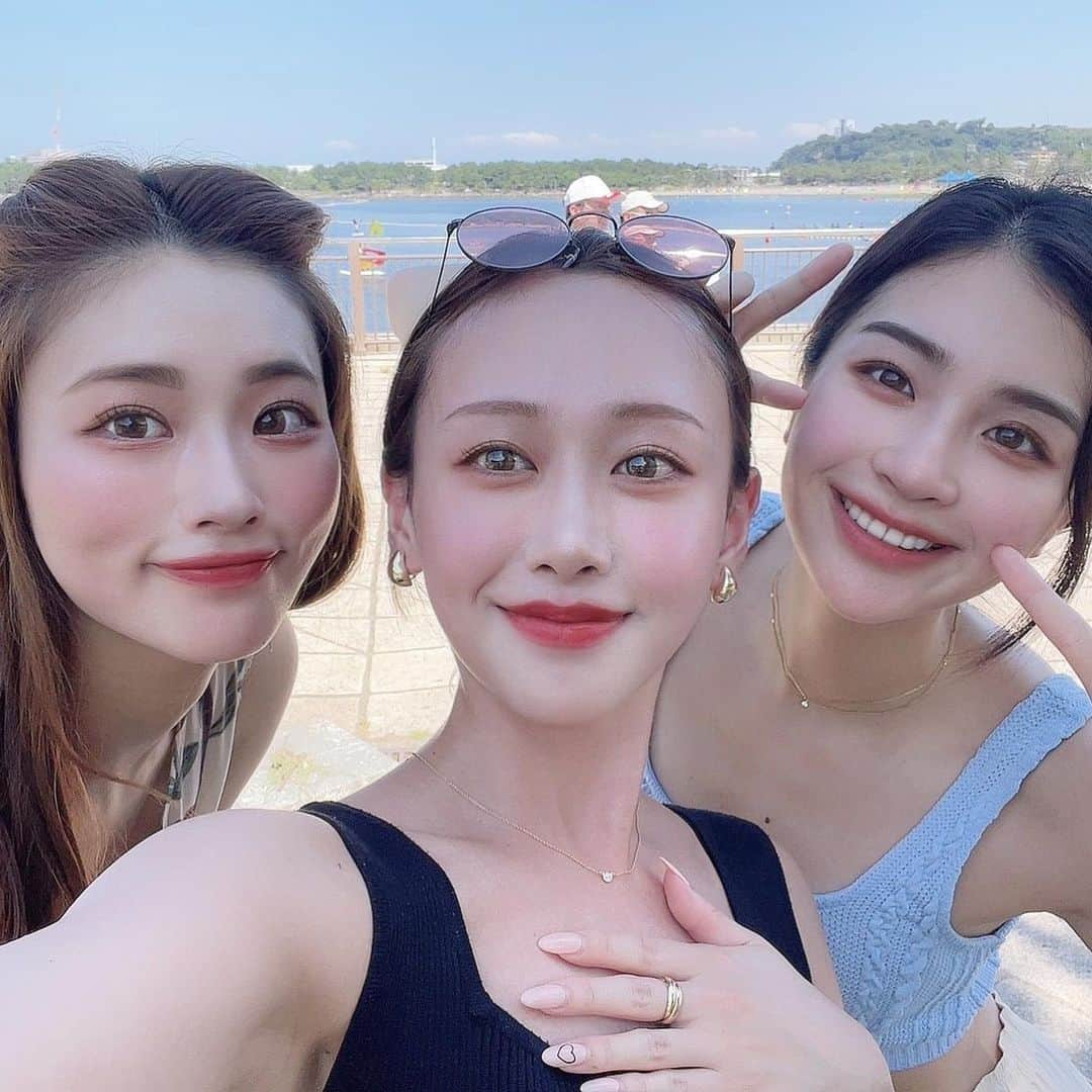 米山珠央さんのインスタグラム写真 - (米山珠央Instagram)「. きのうは#海の日 恒例のBBQ🌊🍖☀️ 弟や姪っ子、友人たちと楽しく過ごしました！ . . . #海の公園 #夏の思い出 #夏の風物詩  #スイカ割り #bbq #潮干狩り  #モルック 大会予選敗退 #テントサウナ 一瞬も入ってない」7月18日 17時35分 - tamao_17no1