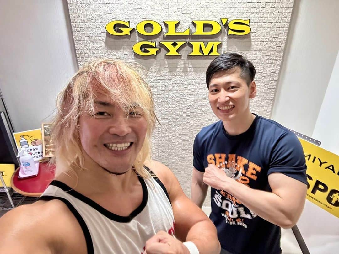 棚橋弘至さんのインスタグラム写真 - (棚橋弘至Instagram)「#腕トレ #二頭筋 #三頭筋  #armday #biceps #triceps   会心の腕トレ👍  #ゴールドジム仙台宮城 #仙台」7月18日 18時03分 - hiroshi_tanahashi