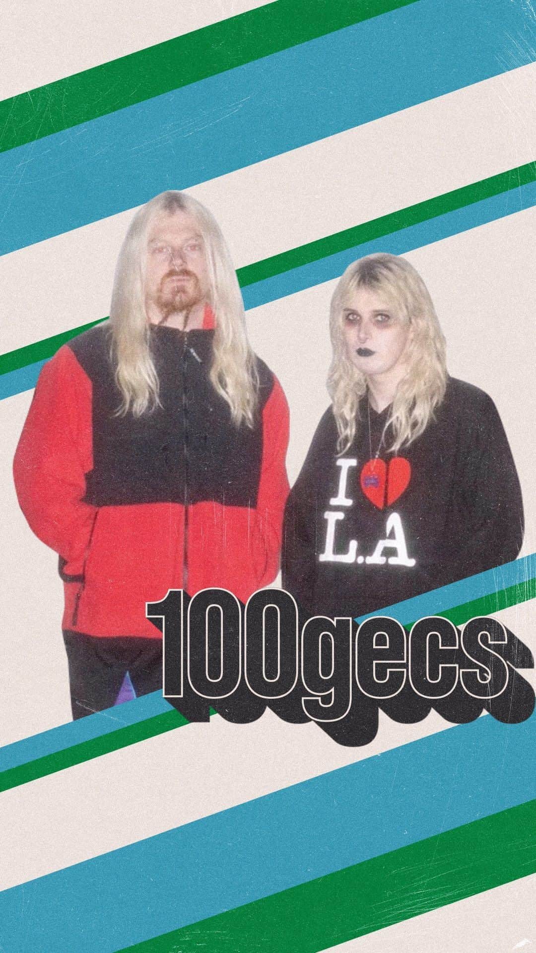ワーナーミュージック・ジャパン洋楽のインスタグラム：「【#100gecs】 “ハイパーポップの寵児”ともいうべき2人組の #ワンハンドレッドゲックス⚡ #fujirock #フジロック で初来日！ #夏 #来日公演 #洋楽好きと繋がりたい」
