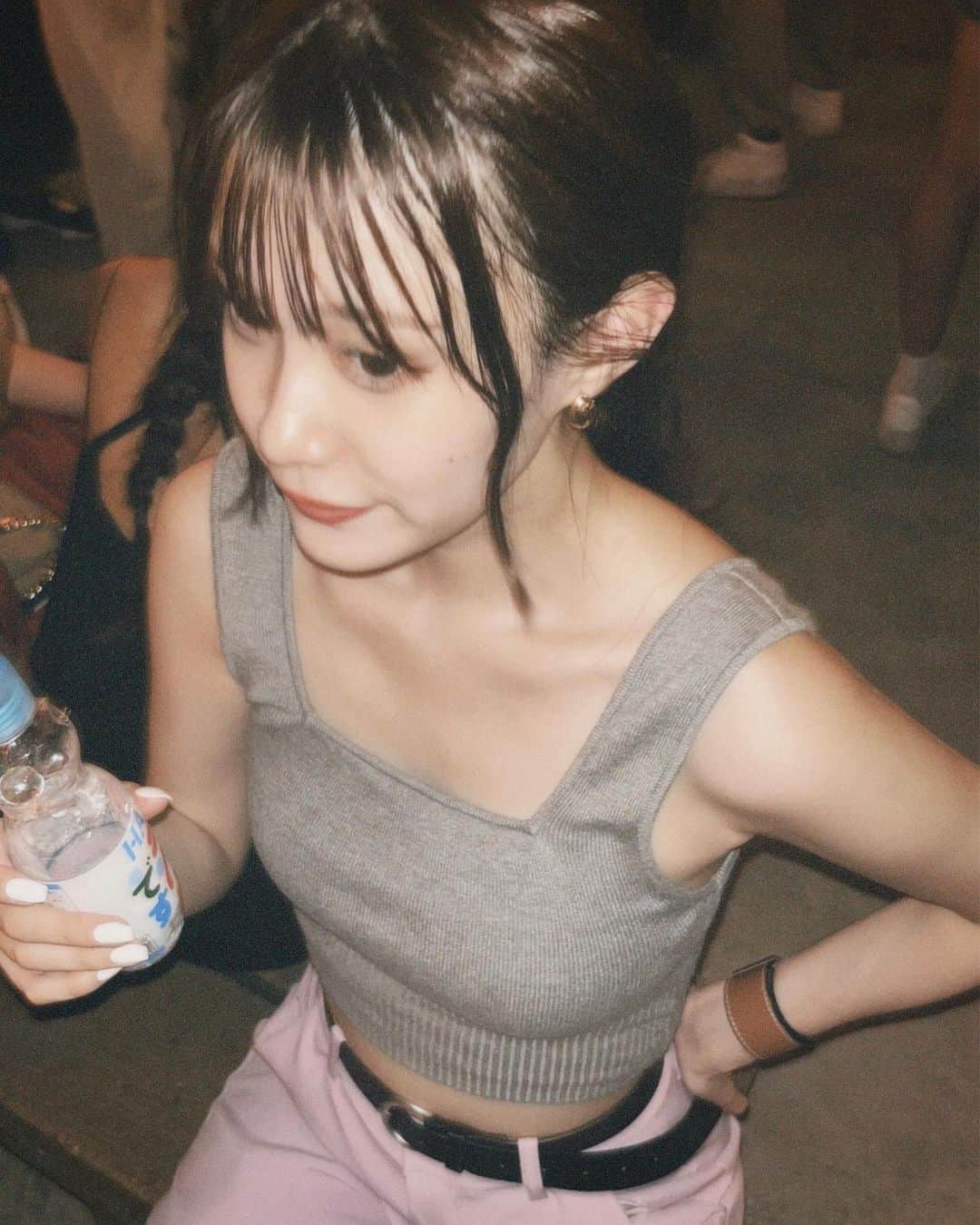 中野妃菜のインスタグラム：「お祭りっ♡ カメラはダズカメラだよ📷」