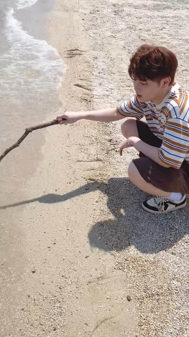 のインスタグラム：「🏝️☀️」