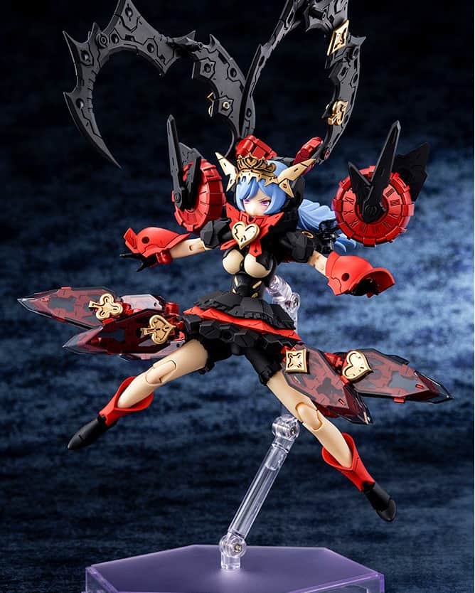 Tokyo Otaku Modeさんのインスタグラム写真 - (Tokyo Otaku ModeInstagram)「Alice, Queen of Hearts, can be posed in a ton of different ways and with accessories to make dynamic and gorgeous scenarios!   🛒 Check the link in our bio for this and more!   Product Name: Megami Device Chaos & Pretty Queen of Heart Product Line: Megami Device Manufacturer: Kotobukiya Sculptors: Masaki Apsy, Hiro, Noritaka Fukumoto, Shunichi Karashima, Task, Mitsunobu Tamura and Toriwo Toriyama, Amam (eye print) Specifications: Painted, articulated, 1/1 scale plastic model kit Height (approx.): 220 mm | 8.7" Number of Parts: 201-400 Materials: PS, ABS, POM, PVC (phthalate free) Also Includes: ・3 newly designed pre-painted face parts ・2 replacement modes (armed mode, unarmed mode) ・Variety of weapons and joint parts ・Decals for eyes  #megamidevice #alicequeenofhearts #tokyootakumode #animefigure #figurecollection #anime #manga #toycollector #animemerch」7月18日 20時00分 - tokyootakumode