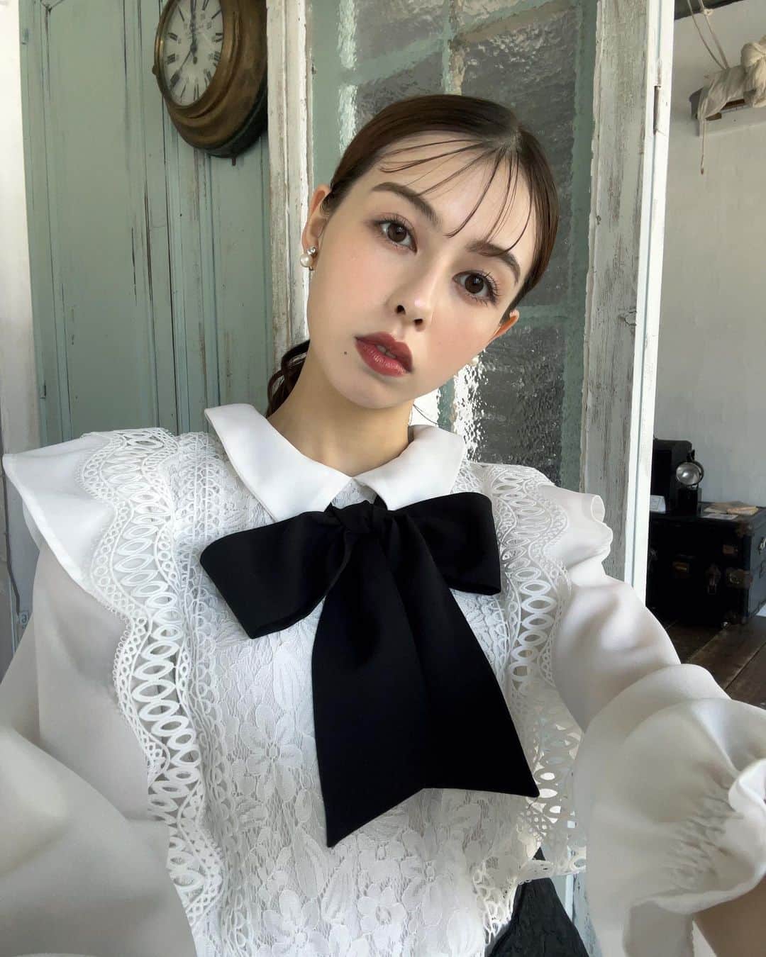 マイヤーズ江玲奈のインスタグラム：「@tocco_closet 🍓  いつも楽しく撮影してます〜〜！」
