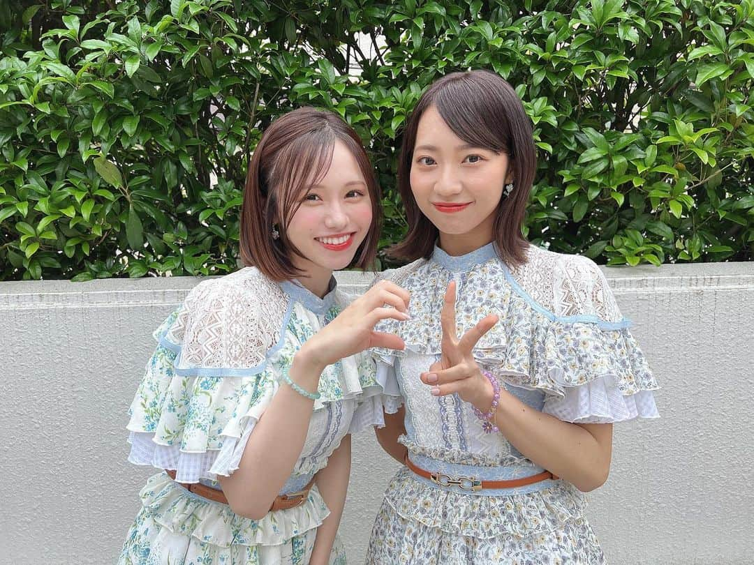 佐藤佳穂さんのインスタグラム写真 - (佐藤佳穂Instagram)「👩🏻‍❤️‍👩🏻🎀   #ひだかほ」7月18日 20時06分 - biosato_3