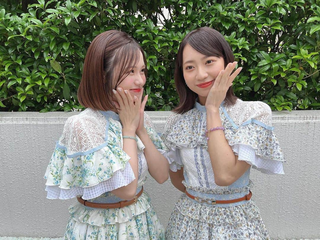 佐藤佳穂さんのインスタグラム写真 - (佐藤佳穂Instagram)「👩🏻‍❤️‍👩🏻🎀   #ひだかほ」7月18日 20時06分 - biosato_3