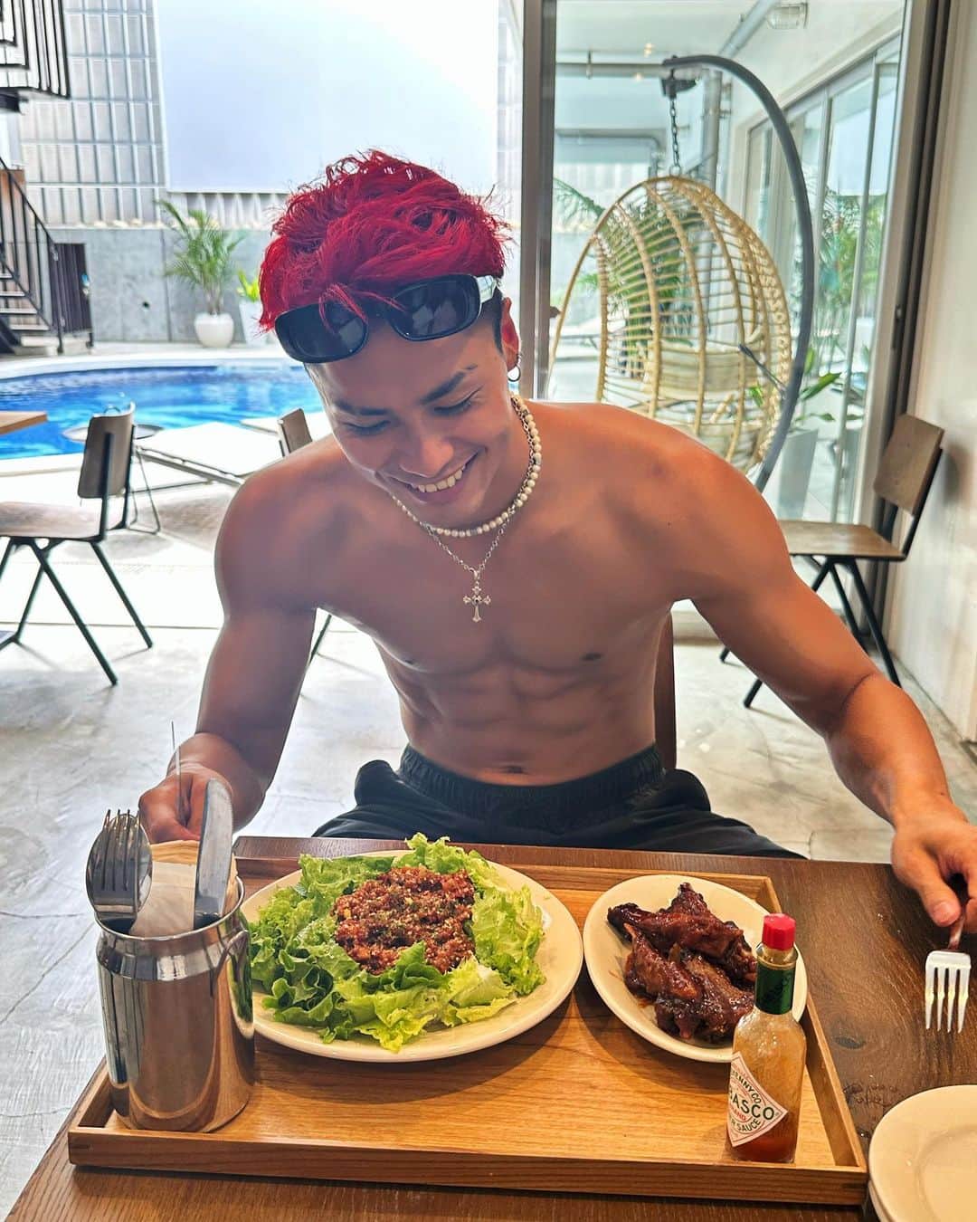 加藤玲大さんのインスタグラム写真 - (加藤玲大Instagram)「いっぱい食べる俺が好き」7月18日 20時19分 - bboy_reo19