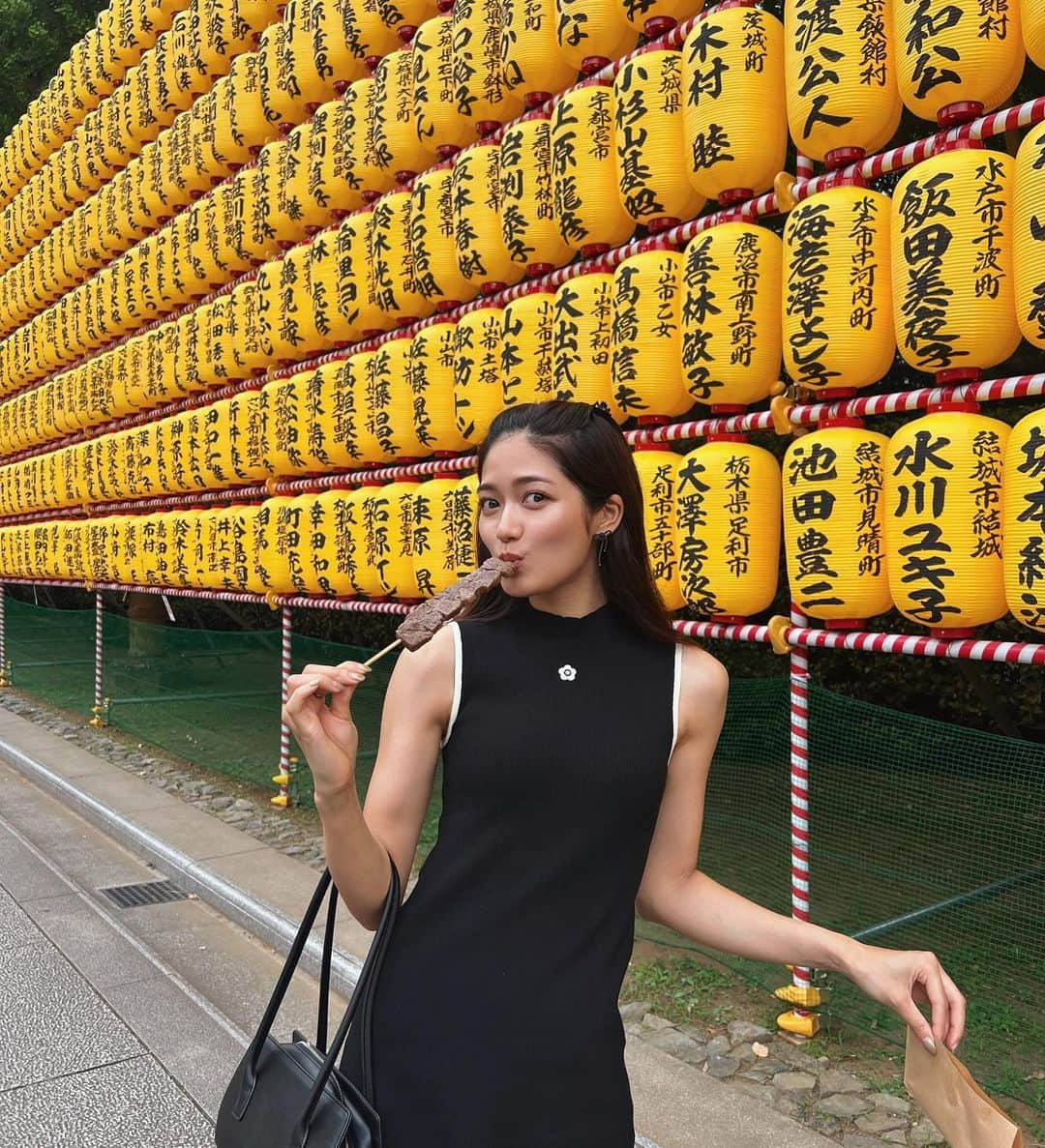 安田愛音さんのインスタグラム写真 - (安田愛音Instagram)「. お祭り🏮 ちょっぴりガーリー🎀」7月18日 20時26分 - ainee.y