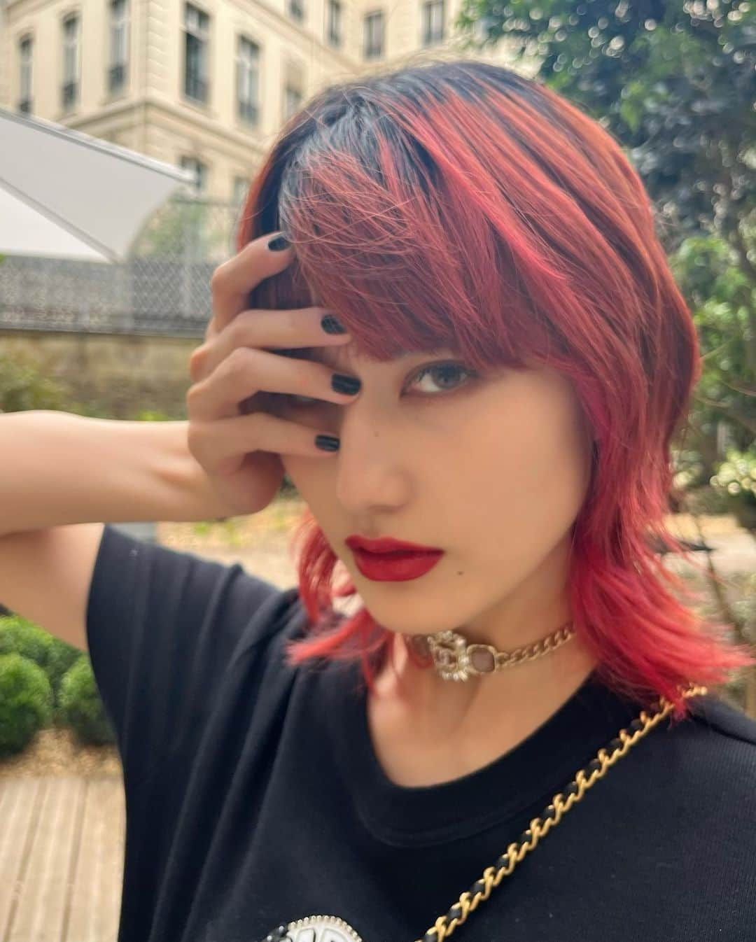 橋本愛さんのインスタグラム写真 - (橋本愛Instagram)「Memories in Paris~  #31LeRouge @chanel.beauty ❤️」7月18日 20時56分 - ai__hashimoto