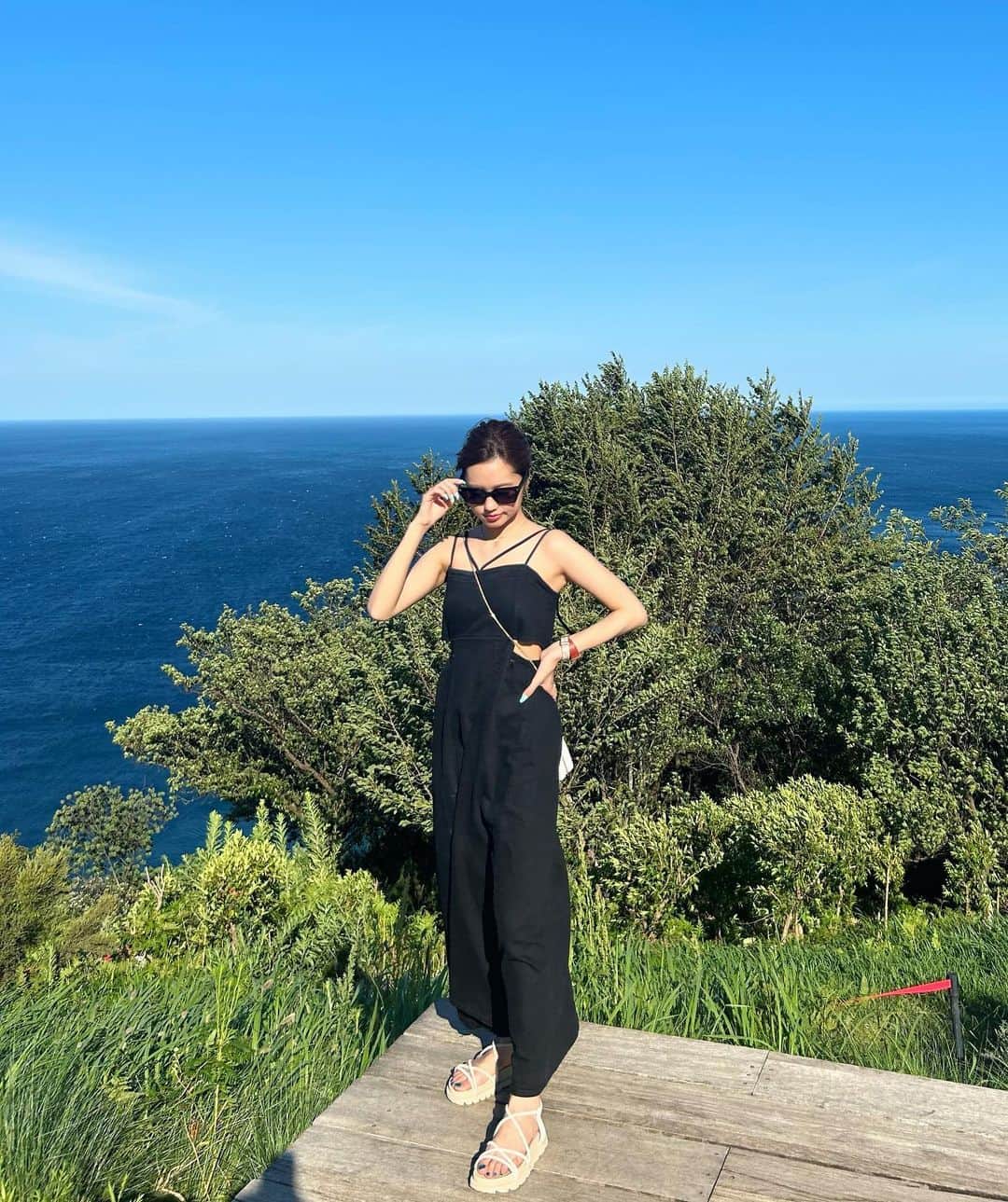 のインスタグラム：「ルナの大好きな海の季節！！！！🏖  #sea」