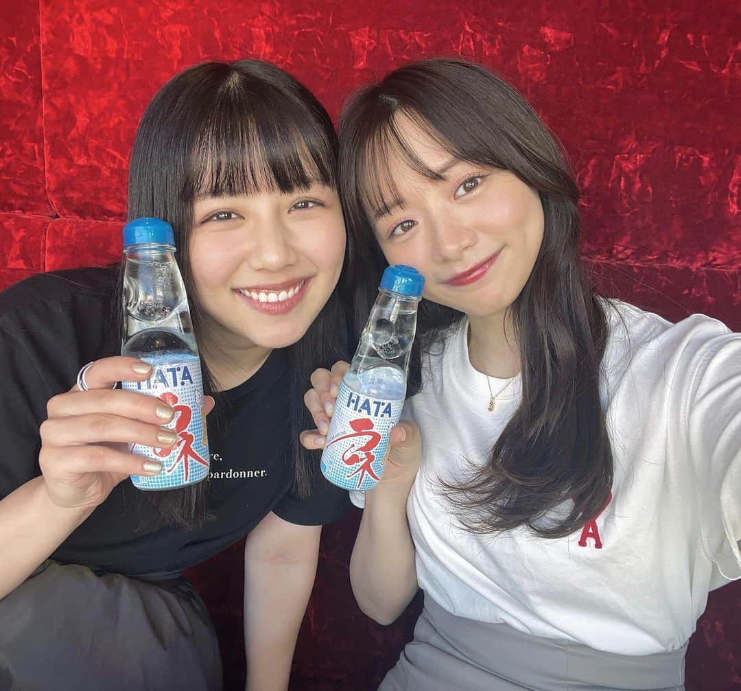 森香澄のインスタグラム：「. お久しぶりのみほちーちゃん♡ 相変わらず可愛かった〜〜🥺 . #なんか壁がゴージャスだった」