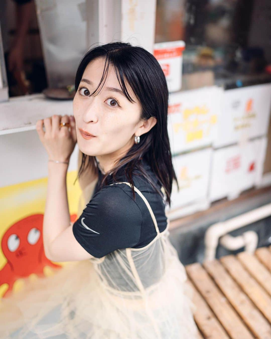 中江友梨さんのインスタグラム写真 - (中江友梨Instagram)「猛暑な夏、 日焼けはもう止まらない。  📷 @_uyjpn」7月18日 22時08分 - yuri_tokyogirlsstyle