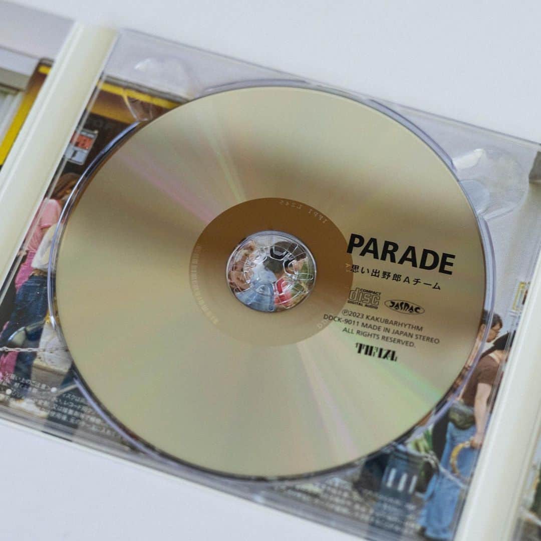 思い出野郎Aチームさんのインスタグラム写真 - (思い出野郎AチームInstagram)「思い出野郎Aチーム - Parade(CD+ Blu-ray)  本日店頭入荷日です💿 ぜひお手に取ってください！  🔗 http://kakubarhythm.lnk.to/OYAT_Parade  📸廣田達也」7月18日 22時26分 - oyat_official