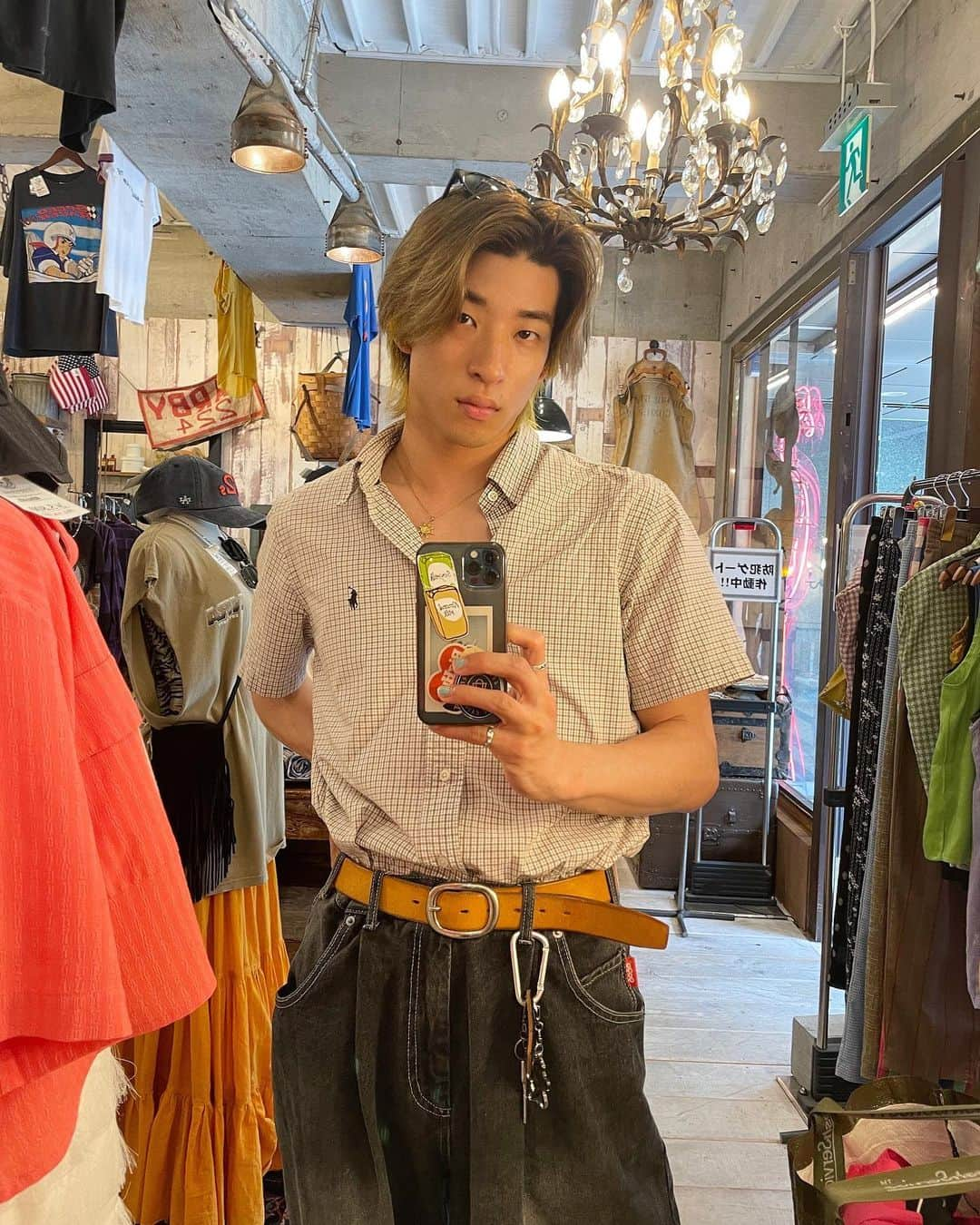 古幡亮（WATWING）のインスタグラム：「in Sendai. #牛タンのチラ見せ #RYOのきょー服」