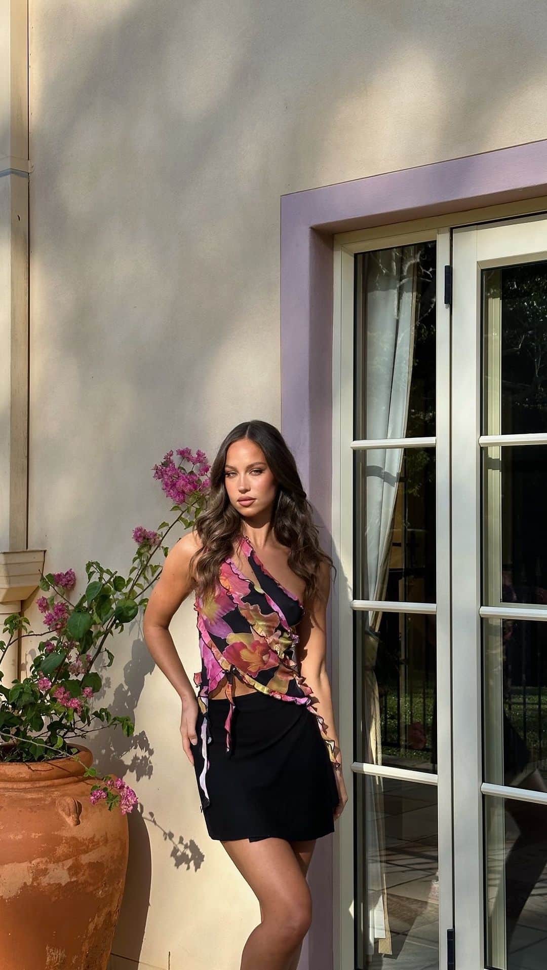 tiger Mistのインスタグラム：「The Dionne Top featured in our favourite floral of the season. Online now!」