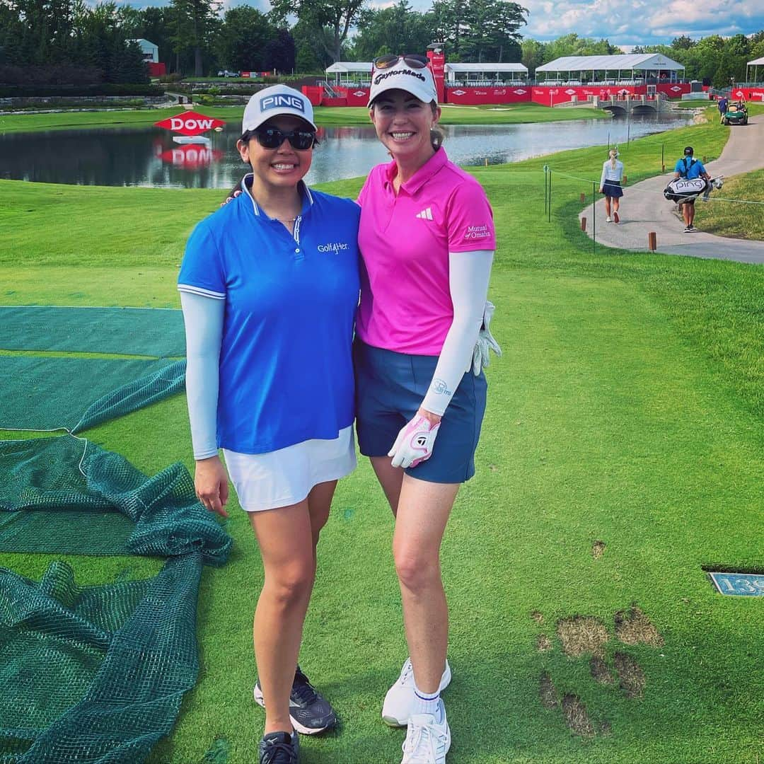 ポーラ・クリーマーさんのインスタグラム写真 - (ポーラ・クリーマーInstagram)「I can’t wait to tee it up tomorrow with one of my longtime besties @thejanepark ❤️ I am ready for all the laughs and memories that we can add to our collection. Let’s go #TeamGoldenOldies」7月19日 9時02分 - paulacreamer1