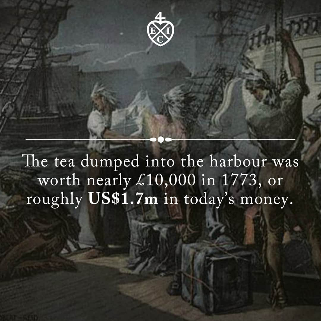 The East India Companyさんのインスタグラム写真 - (The East India CompanyInstagram)「The Boston Tea Party.... Did you know?  This year marks a truly momentous occasion – the 250th anniversary of the Boston Tea Party, an event which helped shape and define the America we know today. The East India Company played an integral part in this occasion.  We have put together a series of fun educational facts about this defining chapter in our history.  #theeastindiacompany #thebostonteaparty #thebostonteaparty250 #americanhistory #collectables #coincollecting #anniversary #coins #coincollecting #bostonteapartymuseum」7月19日 0時35分 - theeastindiacompany