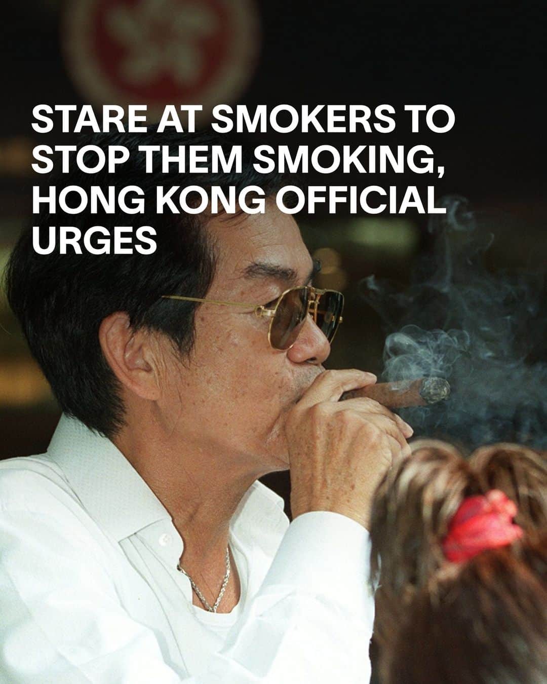 VICEさんのインスタグラム写真 - (VICEInstagram)「In good news for anyone who started smoking to be noticed and look cool: If you now do it in Hong Kong, their Health Secretary wants everyone to stare at you.⁠ ⁠ In an effort to create a smoke-free city, Dr. Lo Chung-mau has asked members of the public to stare at smokers in hopes of stopping them from lighting up. "When the members of the public see people in non-smoking areas, even if no law enforcement officers can show up immediately, we can stare at the smokers,” he said. ⁠ ⁠ He also suggested smoking rules should be enforced like rules for waiting for a bus: "No one will say it requires the law to compel people to queue. Our society is able to create a culture where people will comply with this rule of queuing when waiting for buses. I hope the whole of society can build a non-smoking culture."⁠ ⁠ The staring measures have come as Hong Kong strengthens their anti-smoking procedures. Which – alongside fines and non-smoking areas – now include staring.」7月19日 0時55分 - vice