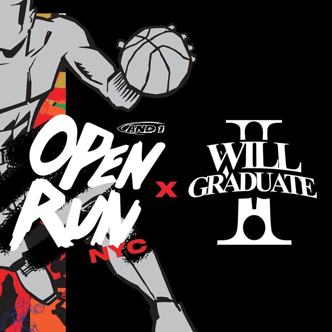 のインスタグラム：「Before the Open Runs on Sunday 7/23 join us for our first kids' event with @IWillGraduate from 12 - 2 🙌  There will be: 🏀 Giveawavs 📣Pep Rally 🪩Dance Contest  All ages welcome ⚡️  #iwillgraduate #and1 #and1life #and1openruns」
