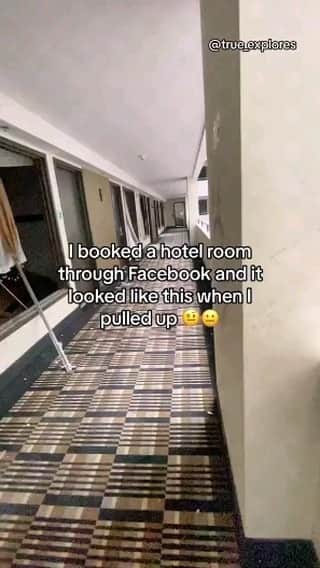 Abandoned Placesのインスタグラム：「Never booking a hotel through Facebook again 🙄 Credit @true_explores  #abandoned #abandonedplaces #abandonedhotel #urbex #urbanexploration #urbanexploring #reels #urbexworld #urbexmemes #memes #humor #reel #abandonedafterdark #abandonedworld #reelsviral #reelsinstagram #reelsvideo #explorepage #explore #explorereels #trendingreels #funnymemes #funny」