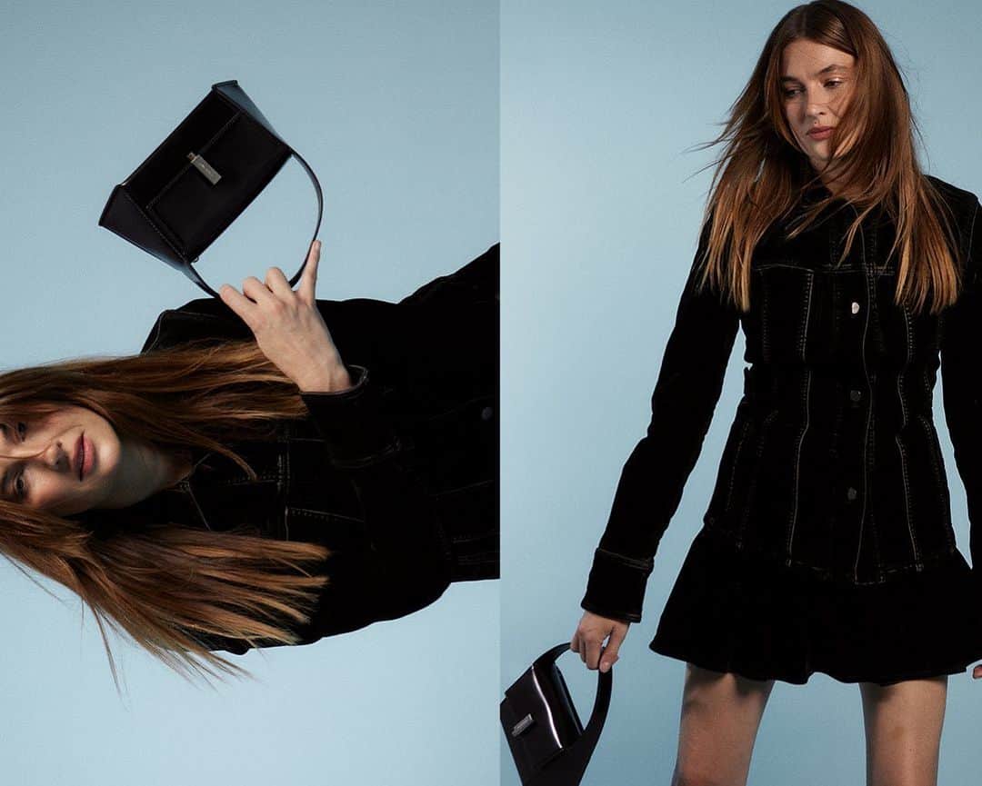 Camille Charriereさんのインスタグラム写真 - (Camille CharriereInstagram)「werrrrking 9 to 5 @ferragamo 📁🦋 @ferragamo by @_maximiliandavis_  #FERRAGAMOPF23  shot by the boss @annie_reid 🤝🏼」7月19日 2時01分 - camillecharriere