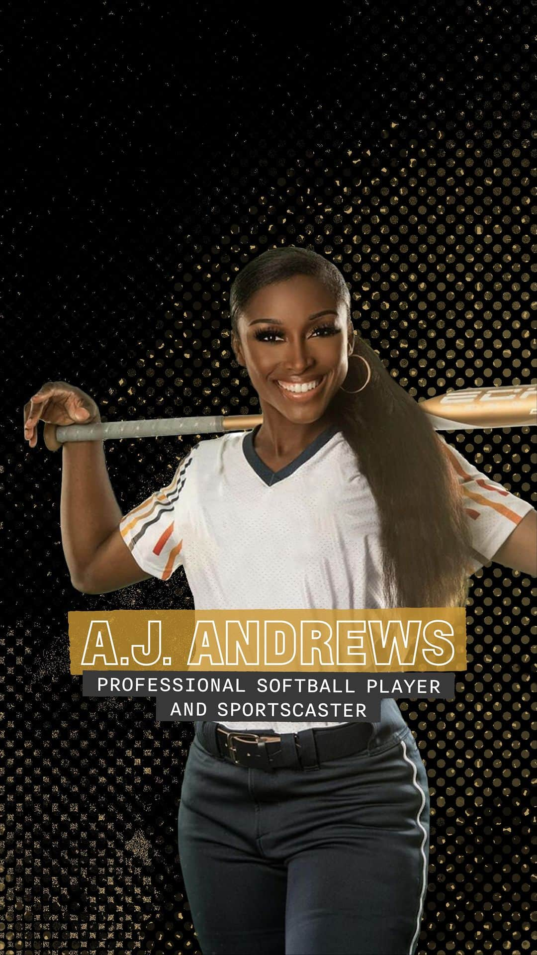 シボレーのインスタグラム：「Professional softball player and sportscaster, A.J. Andrews, made history as the first woman to win a Rawlings Gold Glove. Find out her advice on building confidence and achieving the impossible.」