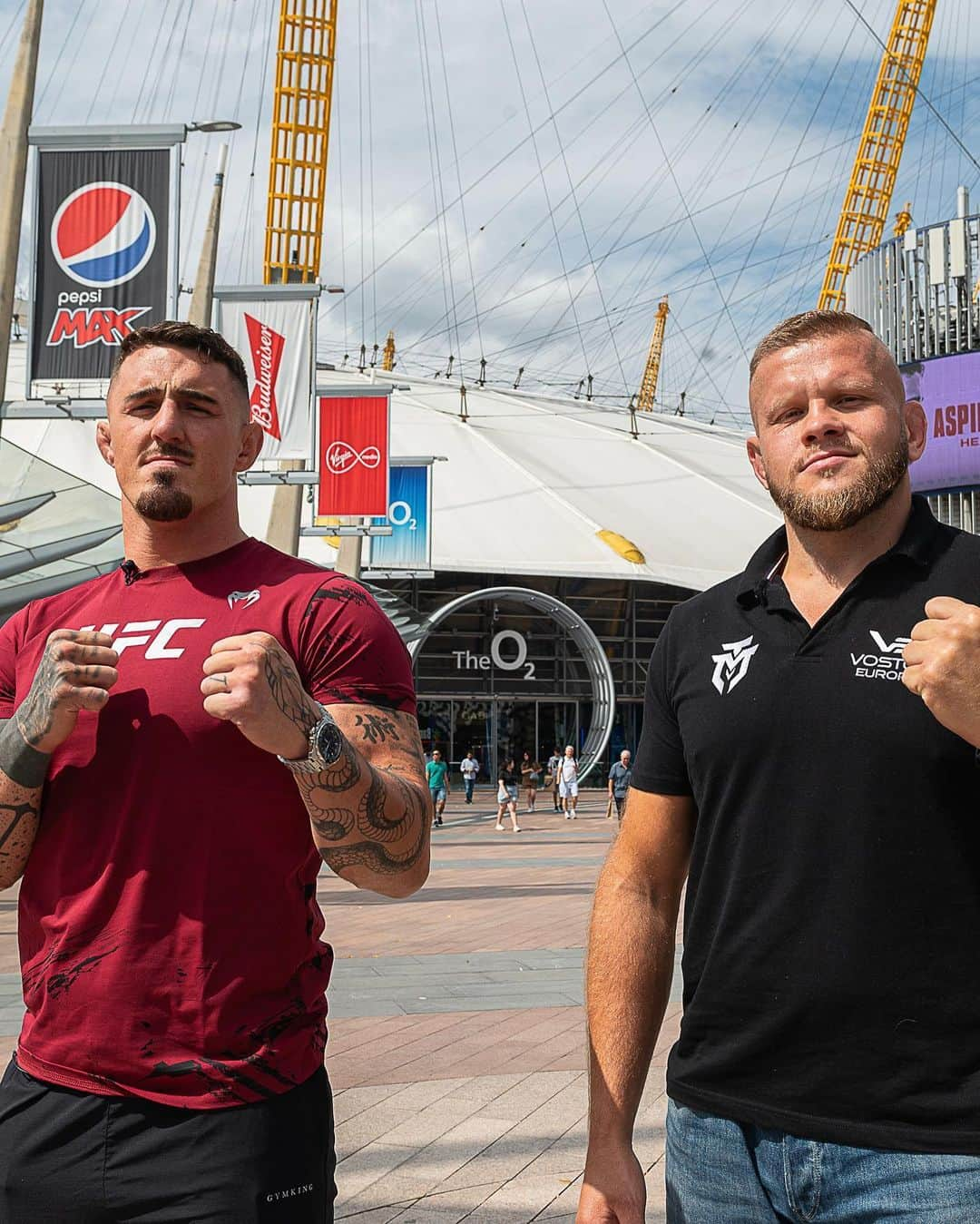 UFCさんのインスタグラム写真 - (UFCInstagram)「Heavyweights taking over #UFCLondon!! 🇬🇧  @tomaspinallofficial and @tyburamarcin this Saturday in the Big Smoke! 🎟️ Click link in bio for tickets!」7月19日 3時08分 - ufc