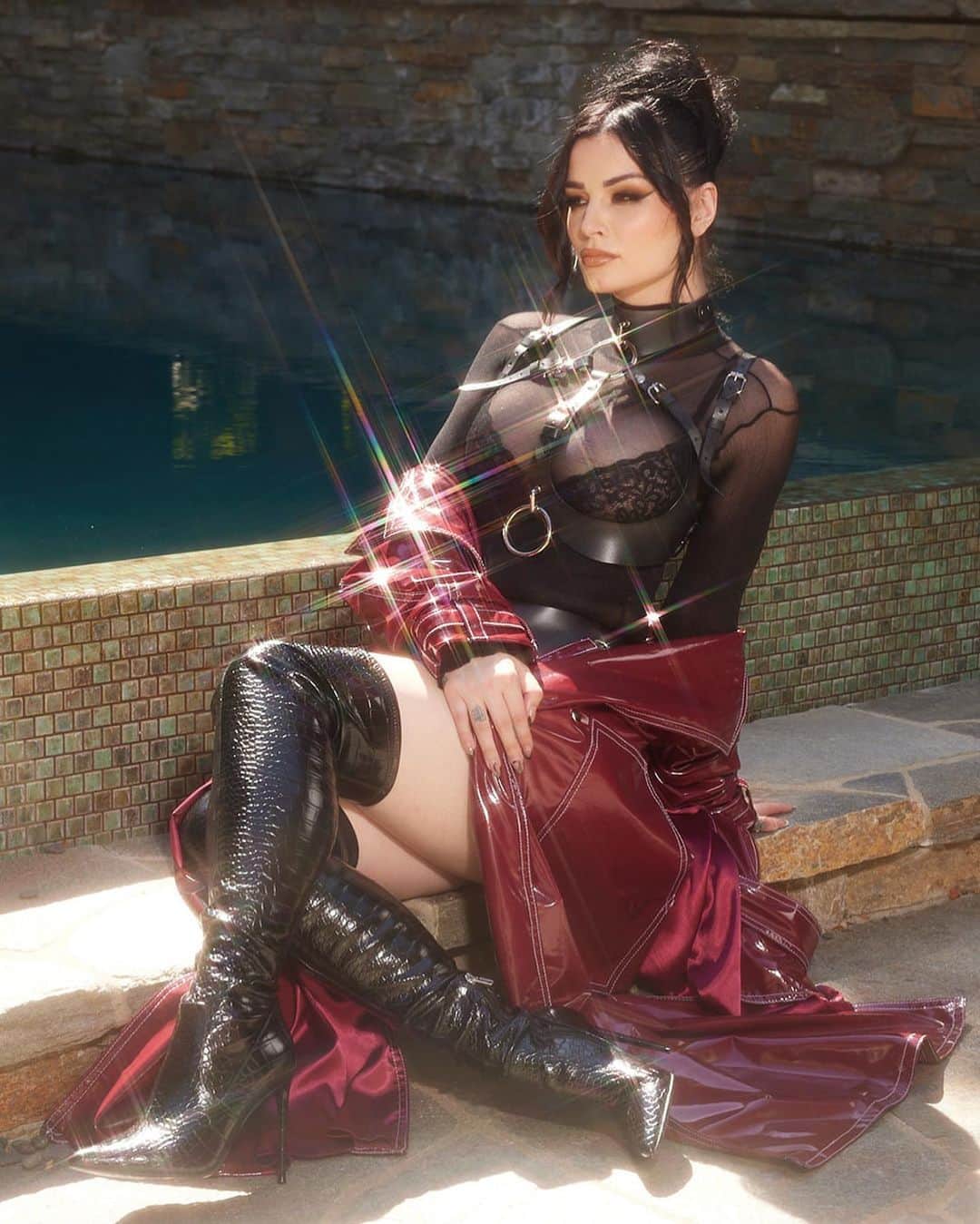 サラヤ・ジェイド・ベヴィスさんのインスタグラム写真 - (サラヤ・ジェイド・ベヴィスInstagram)「Dramatic」7月19日 3時20分 - saraya