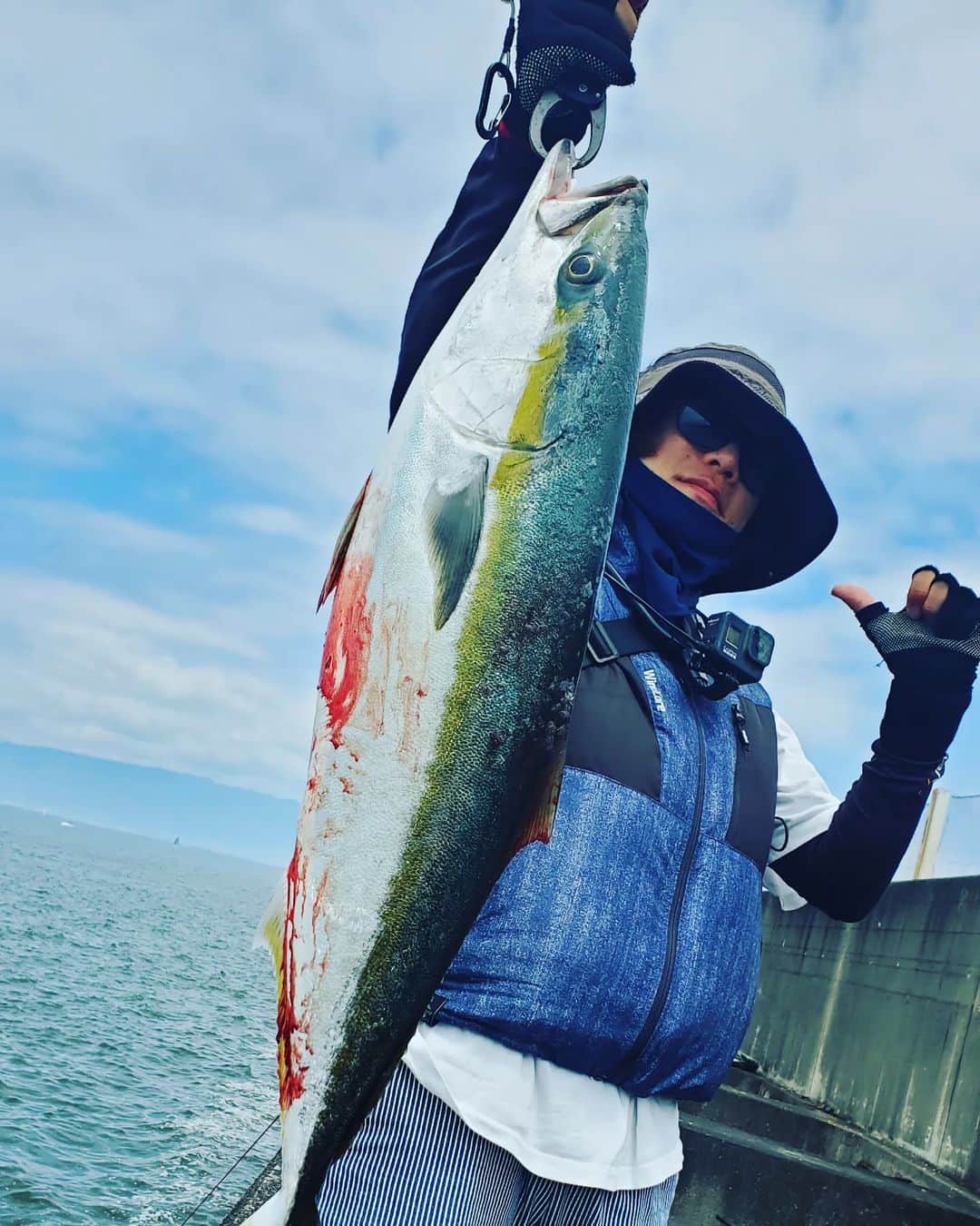サトシさんのインスタグラム写真 - (サトシInstagram)「最近お魚を釣ってない気がする。⁡ ⁡気づけば人が釣ったお魚ばかりアップしてる気がする。⁡ ⁡気のせいなのか。⁡ ⁡暑さのせいなのか。⁡ ⁡ ⁡#ほんわか釣り倶楽部 #ショアジギング #青物 #釣り #南港 #釣りガール #北港 #ヤザワ渡船 #部長 #青物ハンター #釣り好きな人と繋がりたい」7月19日 4時48分 - satoshi_honwaka