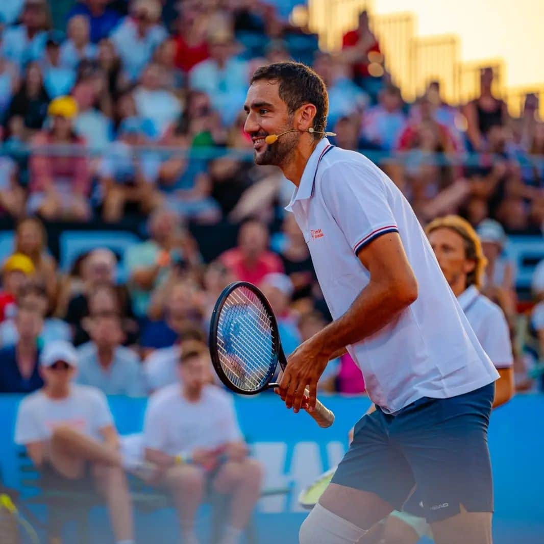 マリン・チリッチさんのインスタグラム写真 - (マリン・チリッチInstagram)「ZADAR - THANK YOU!  So proud for another successful GemSetHrvatska event! 🎾🎾   Thank you to the athletes who made this event so special. Thank you to my @marincilicfoundation team, friends and volunteers who worked tirelessly over the last few months to make this day amazing. Thank you to our sponsors and everyone who supported this beautiful cause - to provide a safe space for kids to play sports and have fun. I can’t wait to try out the new sports court in Stankovci!  ZADRE HVALA!  Preponosan sam na organizaciju još jednog izdanja GemSetHrvatska. 🎾🎾  Najveće hvala sportašima koji su izdvojili vrijeme u svom pretrpanom rasporedu kako bi uveličali ovo događanje i zaigrali tenis u cilju skupljanja sredstava za izgradnju sportskog igrališta za djecu.   Ipak, najveći doprinos dali su oni koji se ne vide - volonteri, organizacijski tim, brojni donatori i posjetitelji, vjerni partneri i dragi sponzori bez kojih sve ovo ne bi bilo moguće. 💙🧡  .  .  📸@EnvyCroatia @androtasovac @julienduvalphoto @samirckphoto  @croatiafulloflife #HEP #ZABA @vindija @proctergamble @podravka_hrvatska @falkensteinerhotels_hr @otp_banka @romerquelle_hr @groupama @humedpharma @kauflandhrvatska @langelica_hr @foreo_official @pbz.hr @telemach.hr #INAMAZIVA @visnjik.hr @armanibeauty @biteme.nutrition @kofer._ @babycentar_hrvatska @lavista_suites @sezonabzzzbriga @karma_restaurant_zadar @novatv_ @jutarnji.hr @headtennis_official  #GemSetHrvatska #gemsetcroatia」7月19日 5時13分 - marincilic