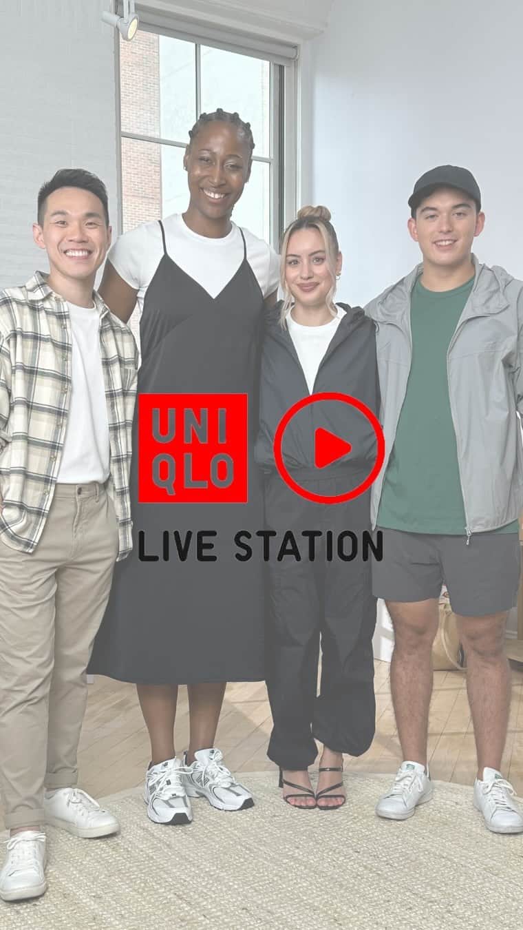 uniqlousaのインスタグラム：「U How To: 10 Ways to Style The Perfect T-Shirt 👕  Watch our Live Station show to discover how to elevate your favorite tee into 10 different looks.   #UNIQLOUSA #LifeWear #UNIQLOLiveStation」