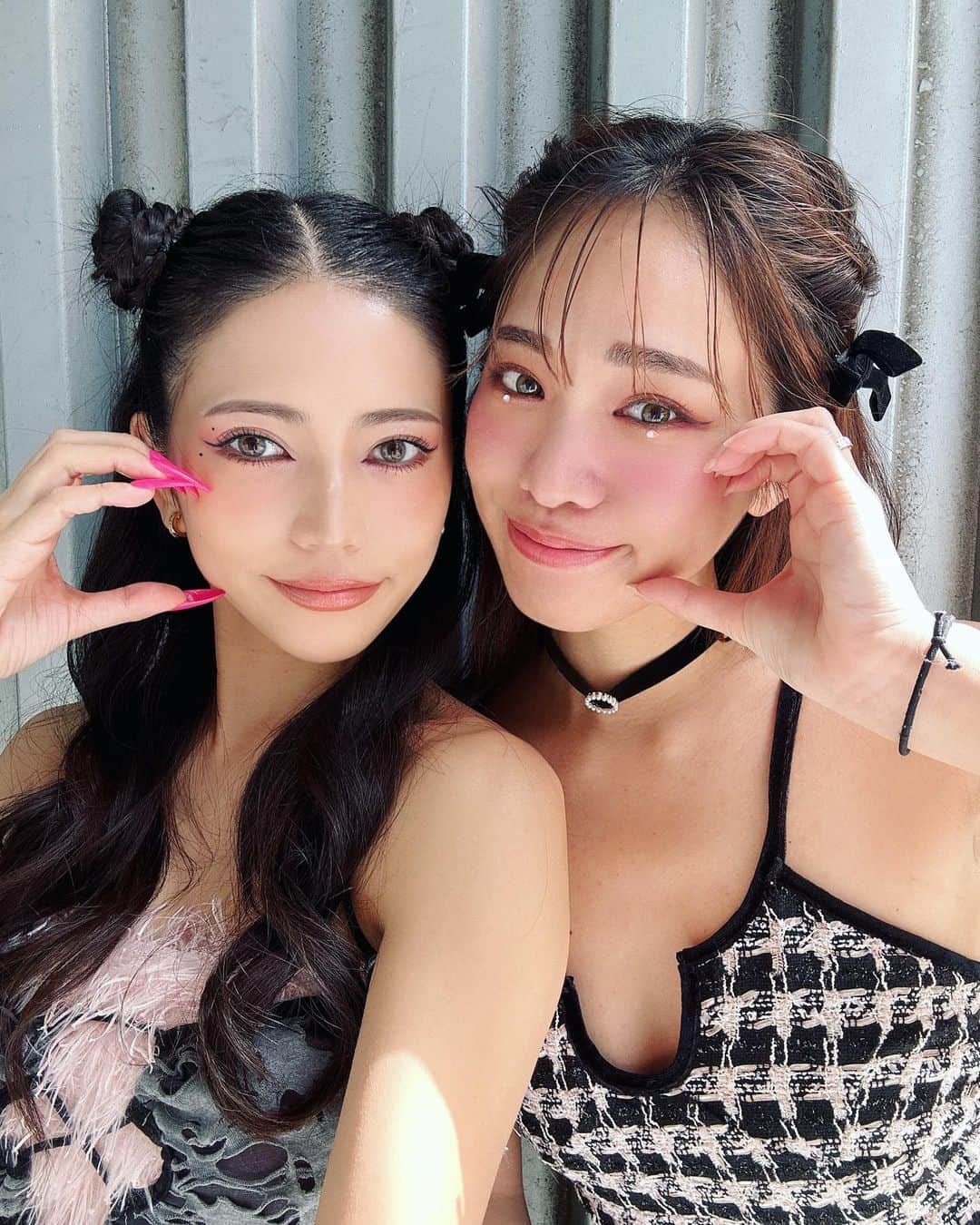 藤森マリナさんのインスタグラム写真 - (藤森マリナInstagram)「Marina🖤Marika🩷  ㅤㅤ @newotani_osaka  @shein_japan  @blackpinkofficial  @the__super__pink」7月19日 6時34分 - maaarina0806