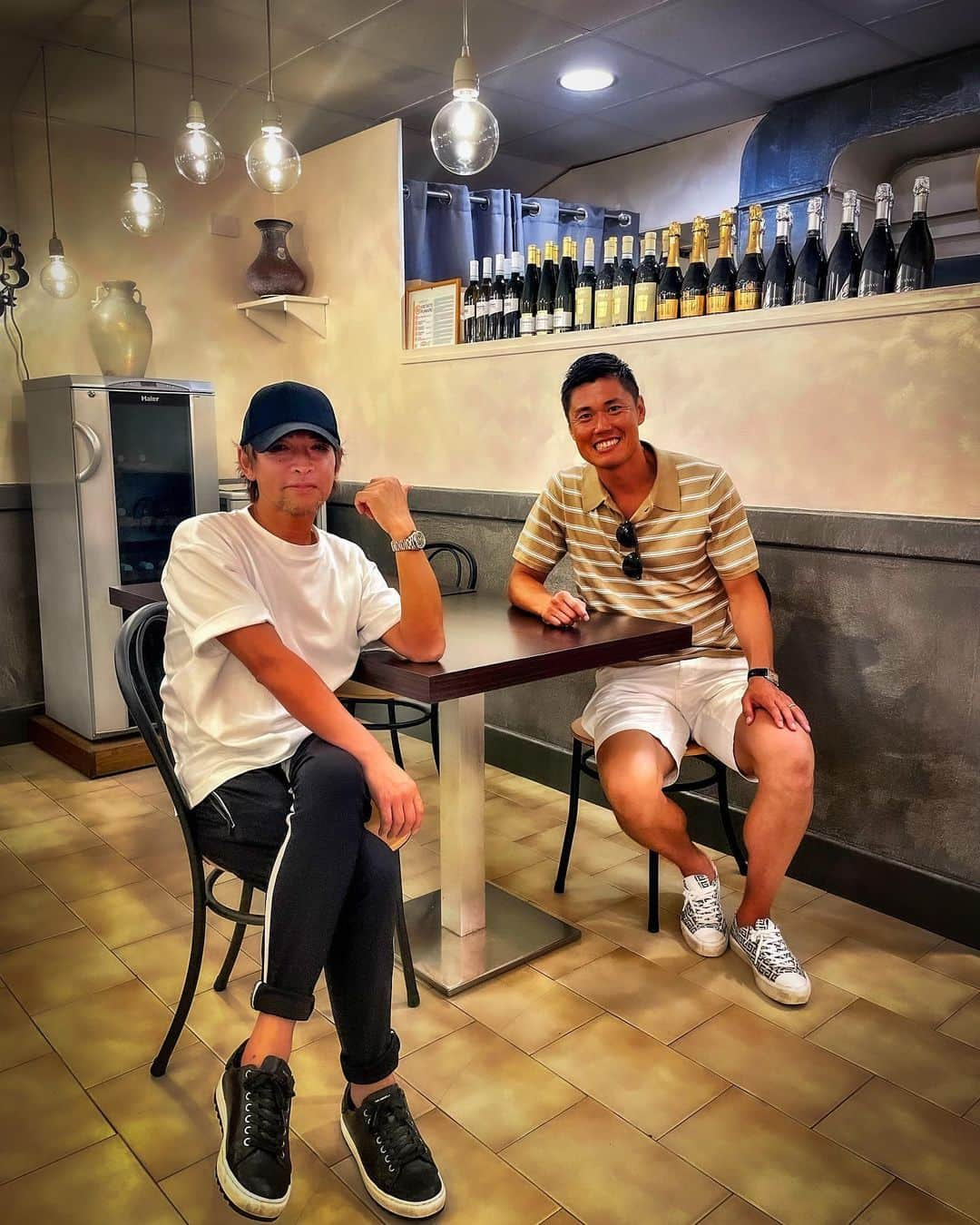 INORANさんのインスタグラム写真 - (INORANInstagram)「Legend 🥅⚽️ @eijikawashima01  彼のプロとしての眼差し、そして 人間力に惚れ直しました！Respect!!!!」7月19日 6時56分 - inoran_official