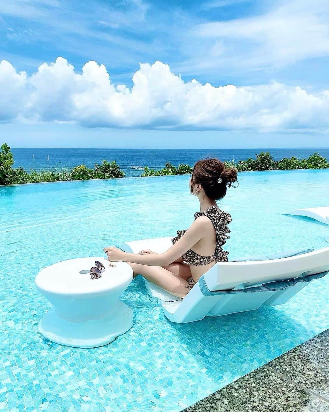 伴かなみのインスタグラム：「🏖️🏖️🏖️💕 ⁡ ⁡ ⁡」