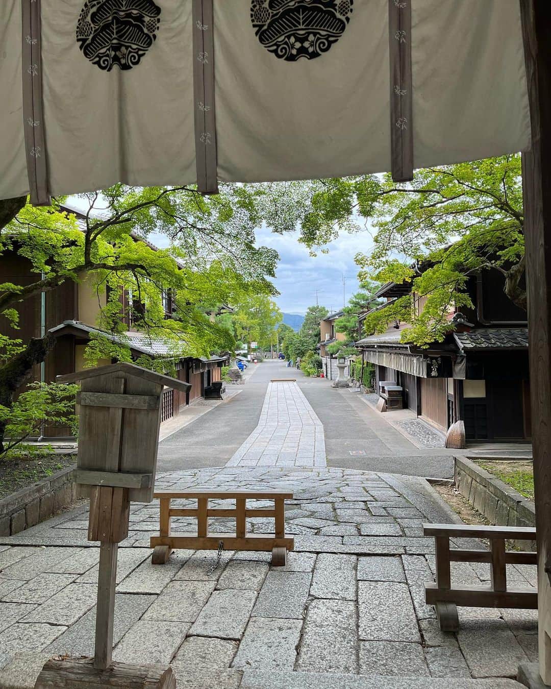 白羽ゆりさんのインスタグラム写真 - (白羽ゆりInstagram)「せっかく関西に来たので芸能の神様の車折神社にお参りに行ってきました。  今宮神社であぶり餅を食べたかったのですが、お休みでした😭  京都満喫しました💕  そういえば髪型ボブにしました。 まだ慣れません😎」7月19日 17時54分 - yurishirahane