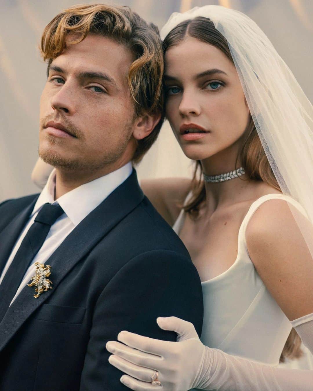 Vogue Australiaさんのインスタグラム写真 - (Vogue AustraliaInstagram)「"Before walking down the aisle we were nervous, but as soon as we laid eyes on each other we just started laughing, and this calmed our nerves. Of course we both ended up crying.” For #BarbaraPalvin and #DylanSprouse's Hungarian wedding, intimacy and sentimentality were at the heart. Held at her parent's home (which doubles as a venue), the couple planned a 115-person event that celebrated both their American and Hungarian heritages. At the link in bio, see every photo from the day.  📸 @thereduster」7月19日 18時00分 - vogueaustralia
