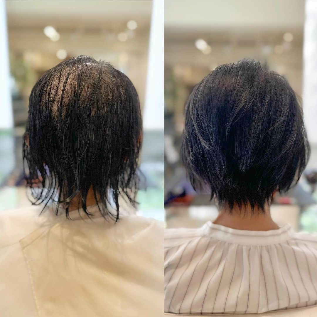 渡辺義明さんのインスタグラム写真 - (渡辺義明Instagram)「💇‍♀️すれば  ウエイトコントロールして 頭の形を変えて 生えぐせ改善して 毛先も収めることができる✂️  #ショートカット  #ボリュームアップ #生えぐせ矯正  #tokikata」7月19日 18時10分 - watanabeyoshiaki