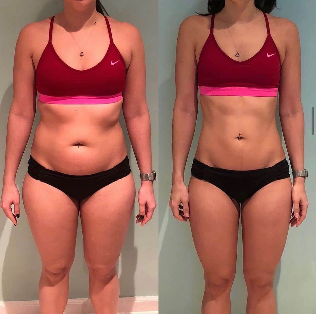 Ainsley Rodriguezのインスタグラム：「🚨CLIENT PROGRESS🚨 . For a limited time you now get a FREE CUSTOM NUTRITION PLAN when you sign up which includes your caloric & macro breakdown as well as recipes, videos, meal preps and the ability to track your meals! . What’s included: . ✅ Custom diet plan & meal plan based on your goals, dietary preferences, allergies and food sensitivities. Can accommodate to Vegan, Vegetarian, Pescatarian, Paleo & Meat lovers  ✅ Access to hundreds of guided full length workouts including warm ups, cool downs and stretches  ✅ Thousands of my fave Recipes + ability to easily swap meals in your programs.  ✅Daily task list to keep you on track so you know EXACTLY what to do each day  ✅Supplement recommendations  ✅ Step by step training instructions and videos  ✅ Stream program & workouts to phone, laptop, tablet or TV  ✅ Community & messaging access . Know EXATLY what to do every day and stay in CONSTANT communication with the group for full accountability as I teach you how to accommodate your program to your lifestyle, your needs and your physical and mental goals! . 🔗LINK IN BIO TO JOIN FOR LESS THAN $1/DAY . Feel free to send me a message for more info! . #fitnesstransformation」