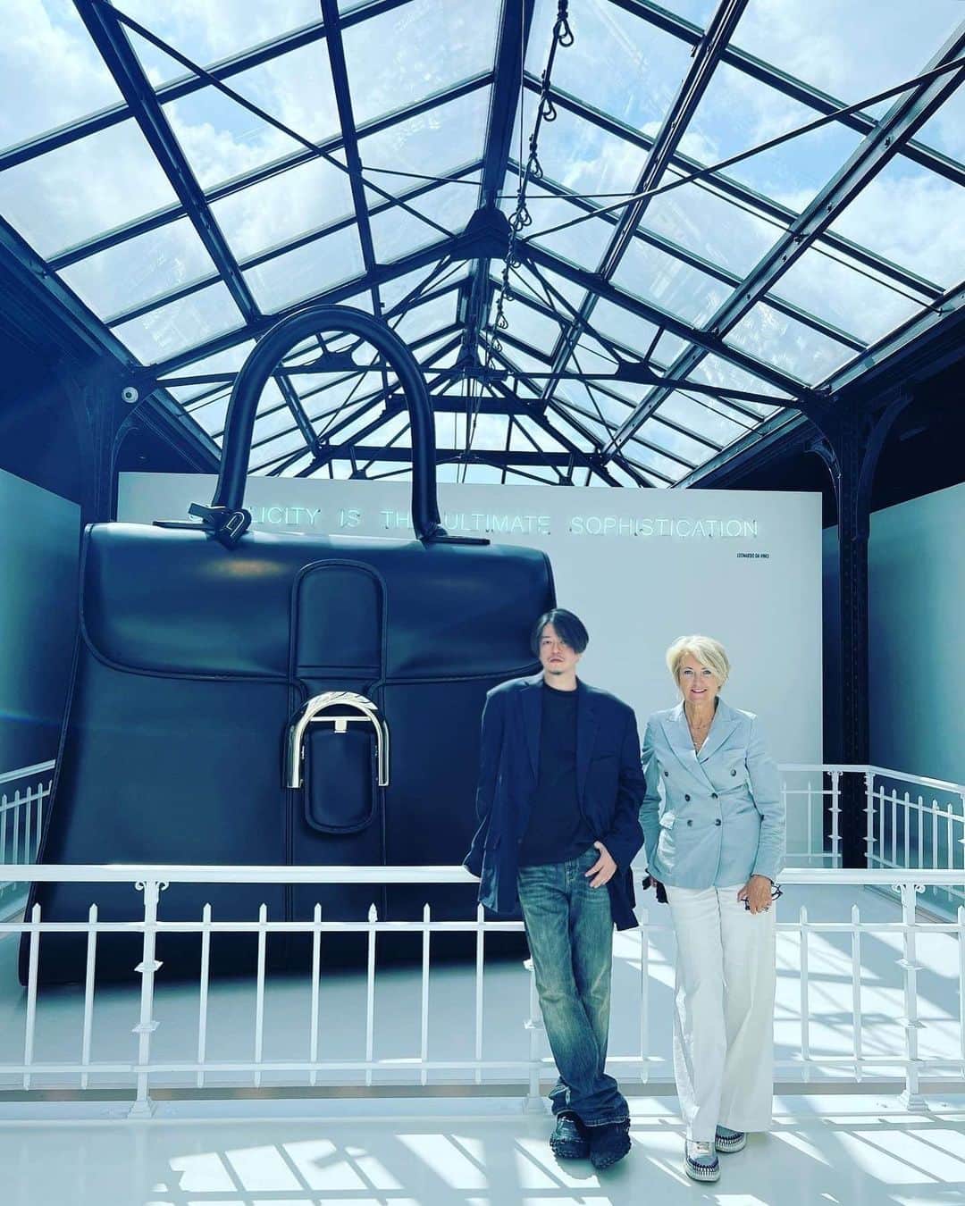 渋谷慶一郎のインスタグラム：「Delvaux本社に行ってきました。日帰りひさびさのベルギー、楽しかった。 Visited @delvaux head quarter office in Brussels, Belgium last week. I had a chance to see their beautiful atelier, office and flagship store there. Thank you @delvaux, Mr. Jean-Marc and Anne for welcoming me.」