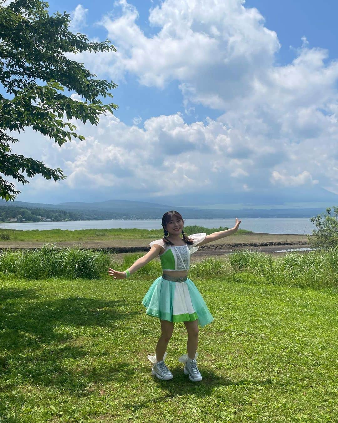 島崎友莉亜さんのインスタグラム写真 - (島崎友莉亜Instagram)「どこどこ富士山〜🗻」7月19日 11時40分 - yuria_shimazaki_uug2ki