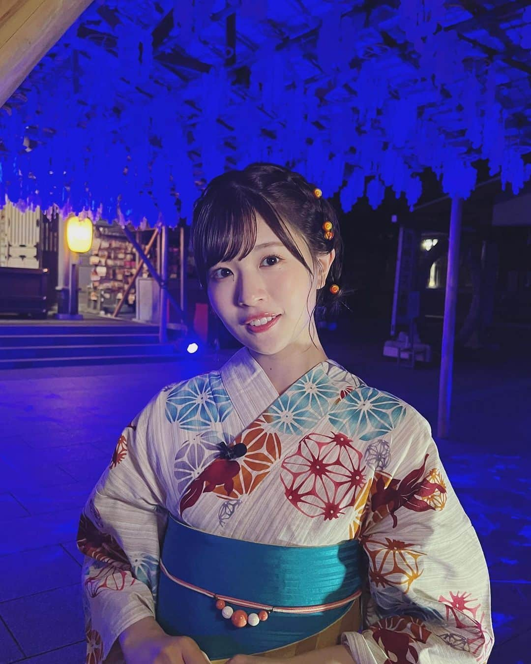 松田好花さんのインスタグラム写真 - (松田好花Instagram)「ㅤ 人生初の江ノ島へ...♡ 浴衣を着て夏満喫でした☀️  #yahostagram   #日向坂46 #松田好花  #江島神社 #江の島灯篭 #貝殻風鈴  #thetime_tbs #ロケ #プライベートでも #また行きたいな」7月19日 12時12分 - matsudakonoka.yahos