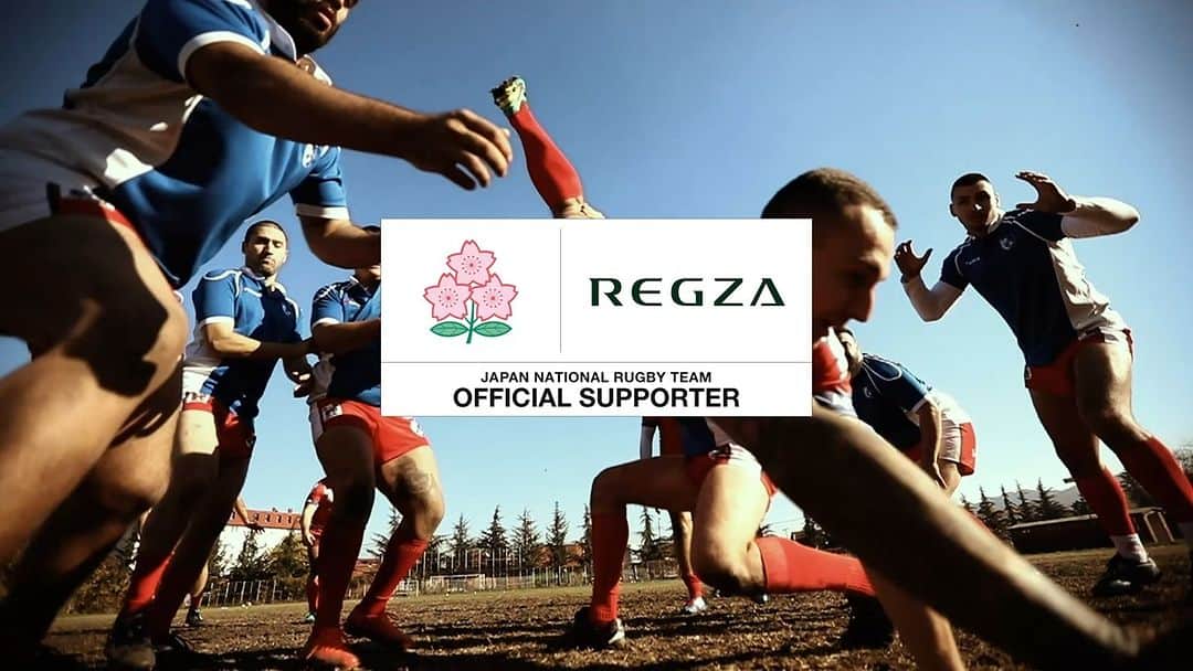 TOSHIBA REGZAのインスタグラム：「＼#レグザでラグビー日本代表を応援しよう！／  🏉【レグザ × ラグビー日本代表】ラグビー観るならレグザ！ #GoWithTheBrave #JapanRugby」