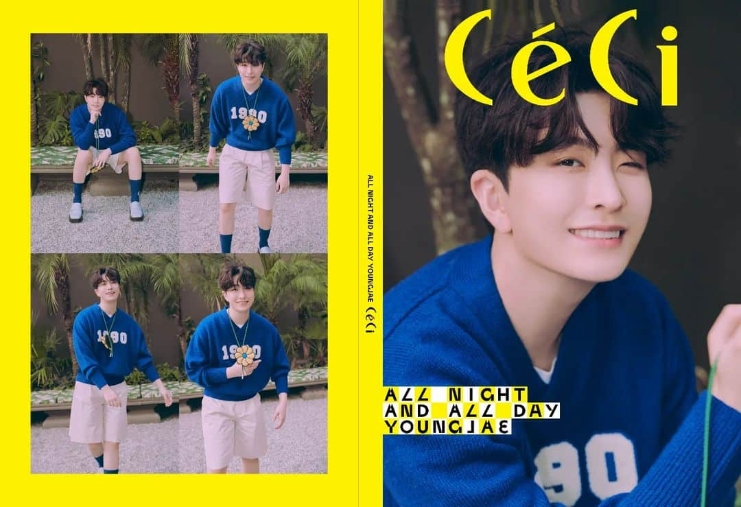 CéCi Koreaさんのインスタグラム写真 - (CéCi KoreaInstagram)「오늘(19일) 갓세븐(GOT7) 영재의 포토북 에디션 ‘올 나이트 앤 올 데이(All Night And All Day)’을 정규 발매합니다. 영재 포토북 에디션은 4종 커버에 총 144페이지로, 약 150장의 화보와 국문, 영문 인터뷰를 담은 포토북을 비롯해, 셀피 포토 카드, 접지 포스터 등으로 구성됐습니다. 갓세븐 데뷔 초의 모습처럼 풋풋한 소년미의 영재부터 세련되고 멋진 뮤지션 영재의 모습까지 모두 확인할 수 있고 영재의 진솔한 인터뷰를 국문과 영문으로 함께 실었으니 재미있게 봐주세요. “지금과 비슷하게 노래하고 방송하면서 팬들과 만날 것 같아요. 특별한 목표를 세우면 더 스트레스를 받을 것 같아서 정하지 않을 생각입니다. 전 크게 변하지 않는 게 더 중요하다고 생각해요.” (5년 뒤 목표를 묻는 인터뷰 질문에 영재의 답변 일부 발췌) 영재 포토북 에디션은 지마켓, 예스24, 알라딘, 케이타운포유 등에서 구매 가능합니다. EDITOR 이충섭 PHOTOGRAPHER 박성제  STYLIST 김수지, 이민규 HAIR&MAKE UP ARTIST 황승진&이은주 DESIGNER 나는컴퍼니  💚쎄씨 포토북 갓세븐 영재 편 정규 판매 Order details for CeCi X GOT7’s YOUNGJAE Photo Book edition 🔗GMARKET: url.kr/5rzopj 🔗YES24: han.gl/CARYVn 🔗ALADIN: han.gl/xvaMgO _ #영재 #YOUNGJAE #갓세븐 #GOT7 #포토북 #쎄씨포토북 #쎄씨 #CeCiPhotobook #CECIKOREA」7月19日 12時59分 - cecikorea