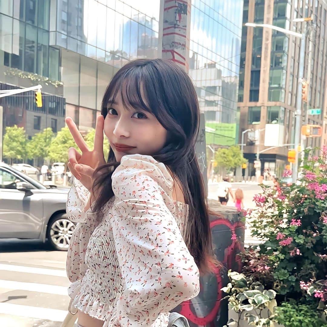 金山奈々絵のインスタグラム：「無理やり高画質にしたからちょっと不自然だけど💦」
