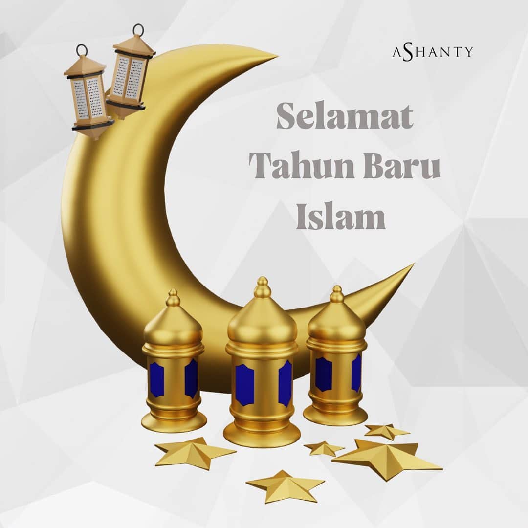 ASHANTY BEAUTY CREAM OFFICIALのインスタグラム：「Selamat Tahun Baru Islam 1445 H  1 Muharram 1445 Hijriah menjadi tahun baru yang menguatkan iman dan Islam kita supaya tetap berada di jalan Allah SWT. Selamat Tahun Baru Islam 1 Muharram 1445 H, semoga kita selalu mendapat perlindungan-Nya.」