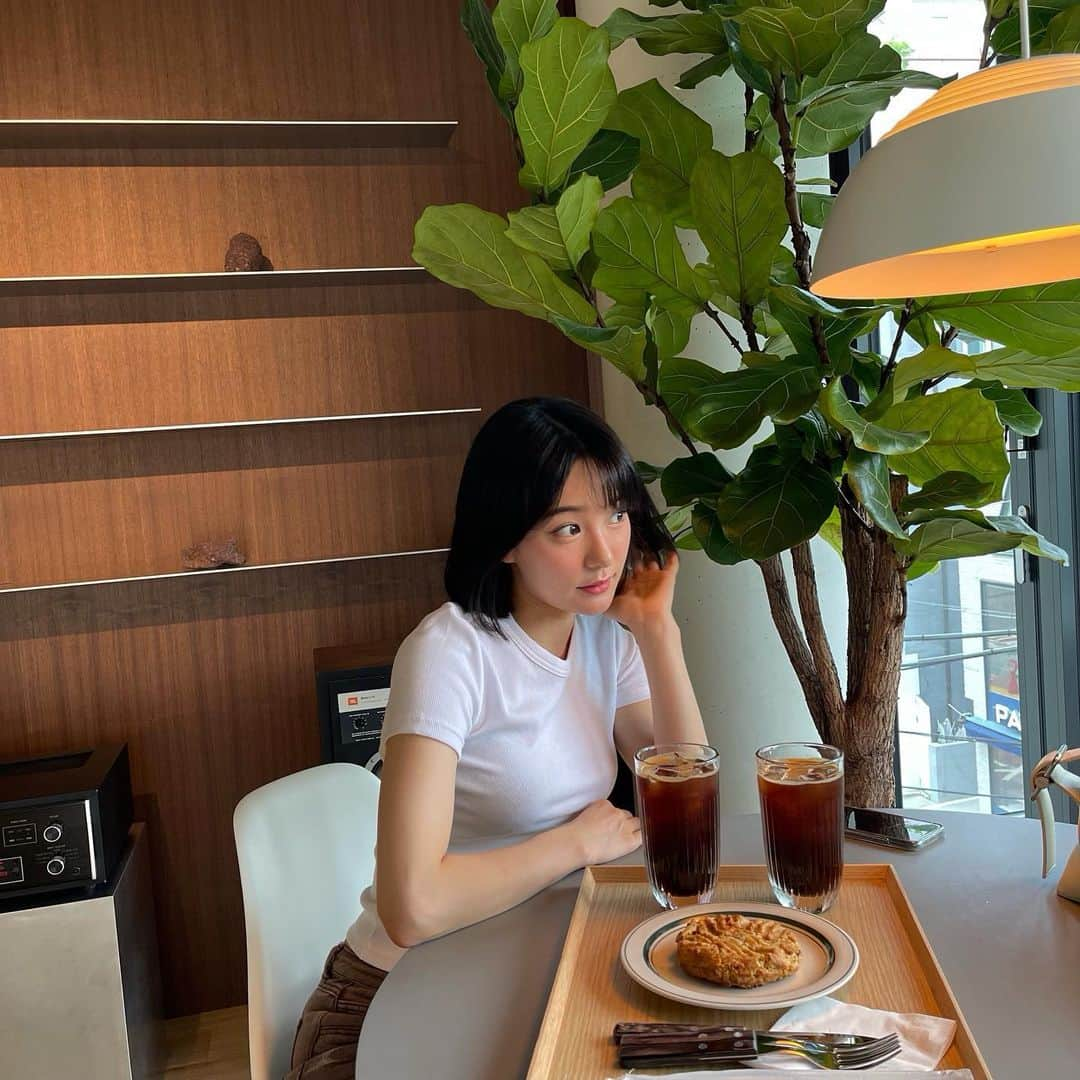 新田桃子のインスタグラム：「내가 안만든 쿠키🍪」